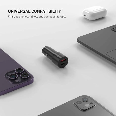 Fixed Biloplader PD 63W USB-A/USB-C