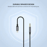Fixed Lydkabel Link Premium Lightning til 3.5mm 1.5m