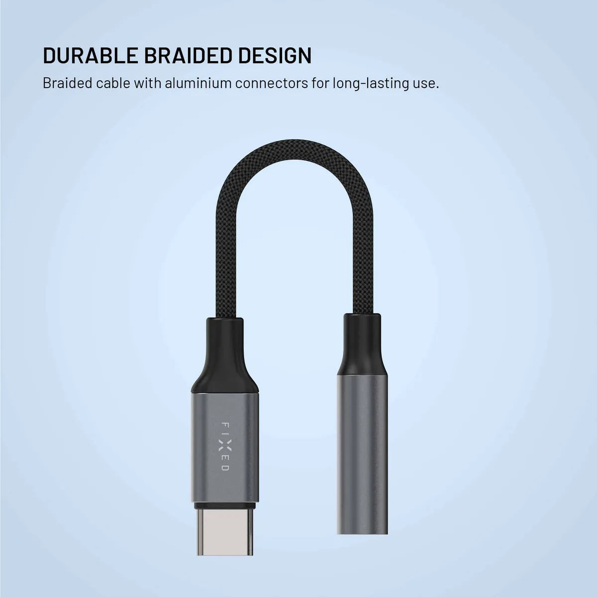 Fixed Lydadapter Link Premium USB-C til 3,5mm