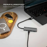 Fixed USB-hub Hub Port 4in1