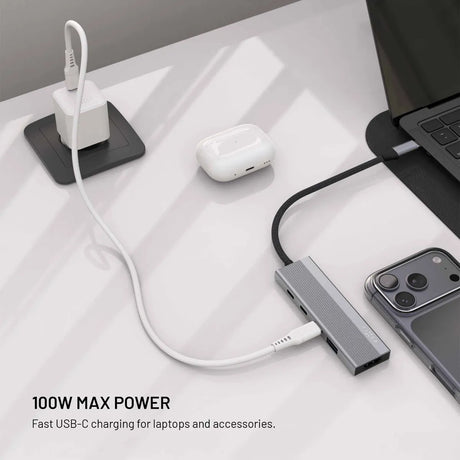 Fixed USB-hub Hub Core 5in1 4K/60Hz 100W