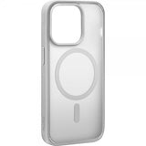 Puro iPhone 15 Pro Cover Gradient MagSafe Silver