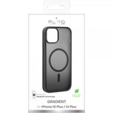 Puro iPhone 15 Plus Cover Gradient MagSafe Sort