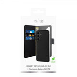 Puro Samsung Galaxy S23 FE Cover Wallet Detachable 2 i 1 Sort