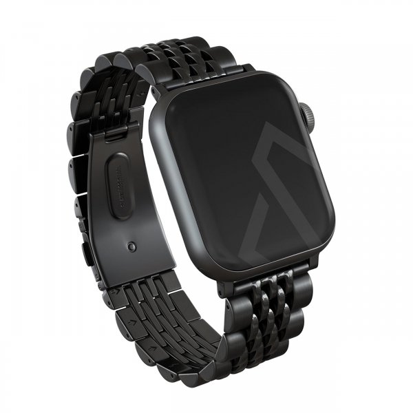 Burga Apple Watch 44/45/46mm/Ultra 49mm Rem Metal Sort