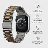 Burga Apple Watch 38/40/41/42mm Rem Metal Sølv Guld