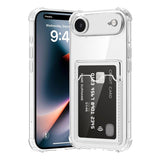 iPhone Air Skal Kortholder Transparent