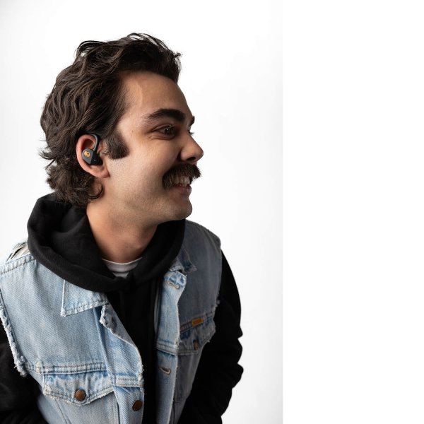 Skullcandy Trådløse Høretelefoner Push Play Sort Orange