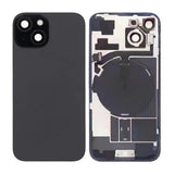 iPhone 15 Bagside Glas Komplet OEM - Sort