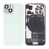 iPhone 15 Bagside Glas Komplet OEM - Grøn