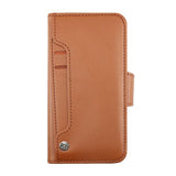 Rvelon iPhone 11 Cover 4 Kortrum Brun