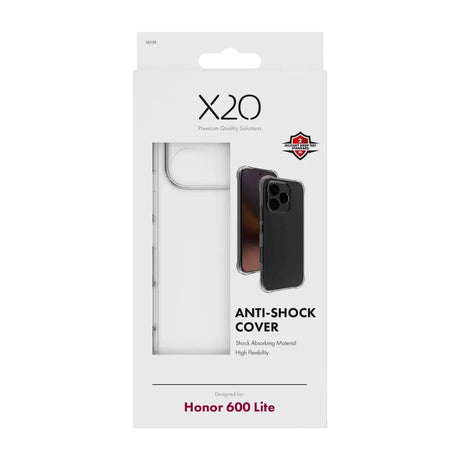 X2O Honor 600 Lite Cover Anti-Shock Klar