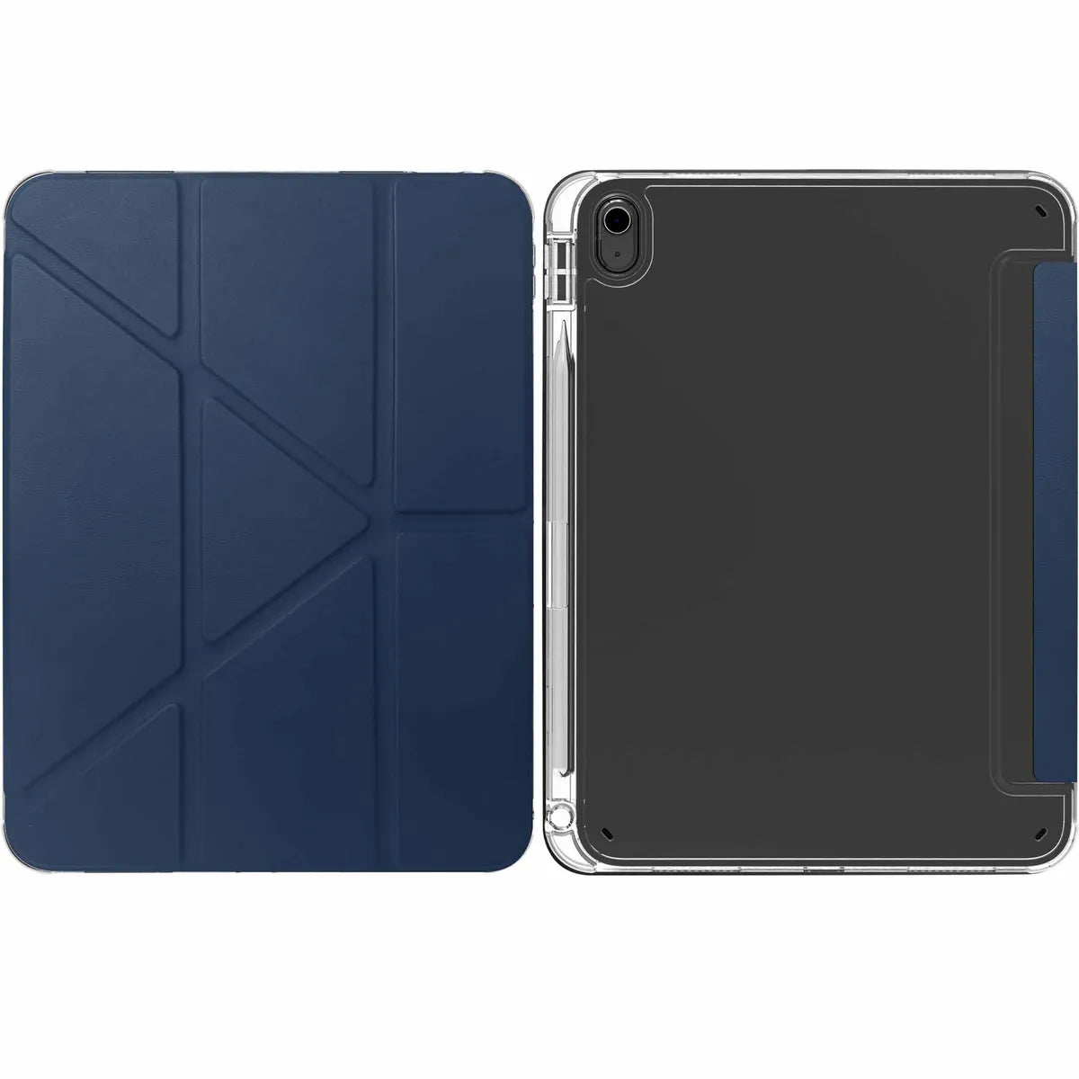 X2O iPad 11 (A16)/iPad 10.9 (gen 10) Etui FlexFold Folio Blå