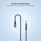 Fixed Lydkabel Link Premium USB-C til 3,5mm 1,5m