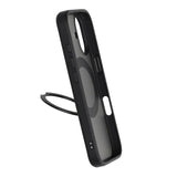 iPhone 17 Cover Roterbart MagSafe Stativ Sort