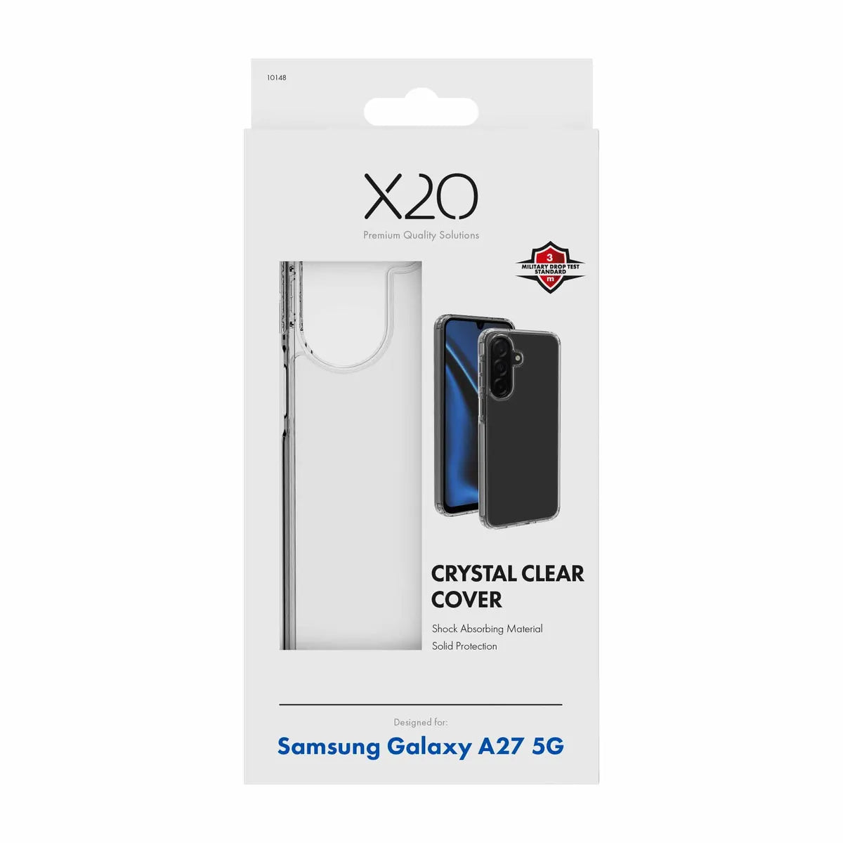 X2O Samsung Galaxy A27 Cover Crystal Clear Klar
