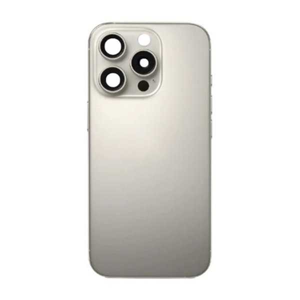 iPhone 16 Pro Bagsideglas med smådele - Naturlig Titanium