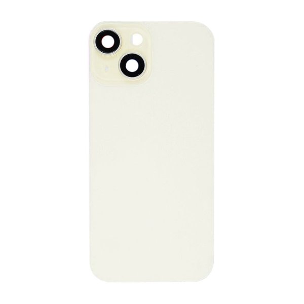 iPhone 15 Bagside Glas Komplet OEM - Gul