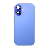 iPhone 16 Plus Bagside Glas med smådele - Gul