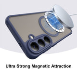 Samsung Galaxy S26 FE Cover Frosted MagSafe Blå