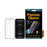 PanzerGlass iPhone 12/iPhone 12 Pro Skærmbeskyttelse Edge-to-Edge Case Friendly