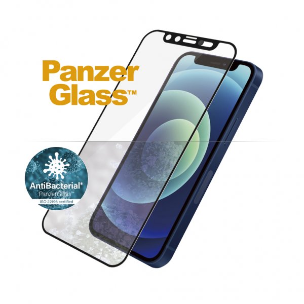 PanzerGlass iPhone 12 Mini Skærmbeskyttelse Edge-to-Edge Camslider