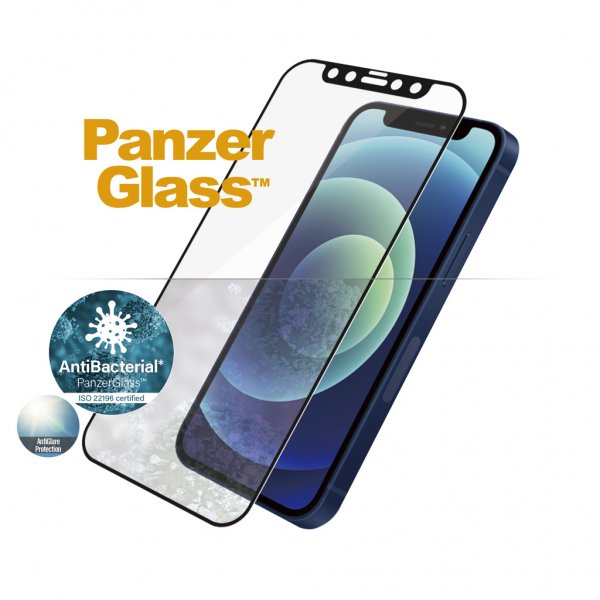 PanzerGlass iPhone 12 Mini Skærmbeskytter Kant-til-kant Anti-genskin