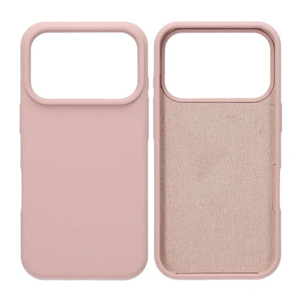 iPhone 17 Pro Cover Flydende Silikone Rosa