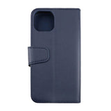 Rvelon iPhone 12/iPhone 12 Pro Etui Udklappeligt Kortrum Blå