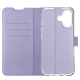 X2O iPhone 16 Etui Classic Wallet Lilla