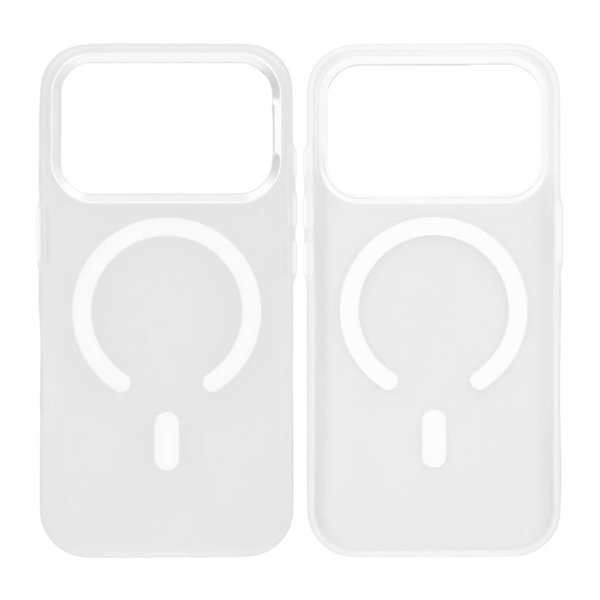 iPhone 17 Pro Cover Kameralinse MagSafe Hvid