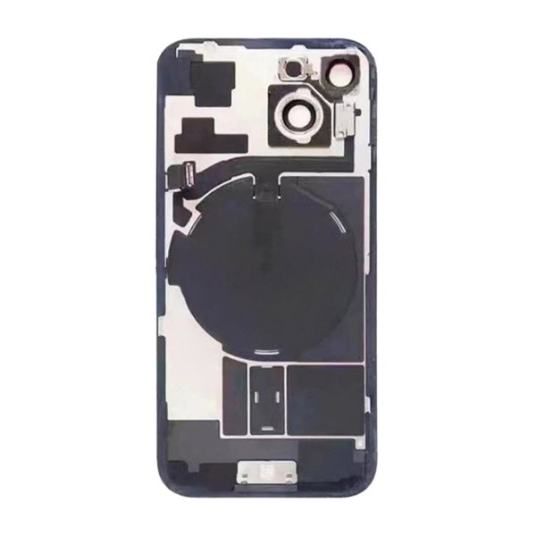 iPhone 15 Bagside Glas Komplet OEM - Sort