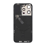 iPhone 15 Pro Bagside Glas Komplet OEM - Sort