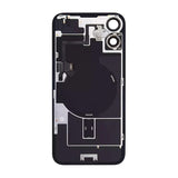 iPhone 16 Plus Bagside Glas med smådele - Rosa