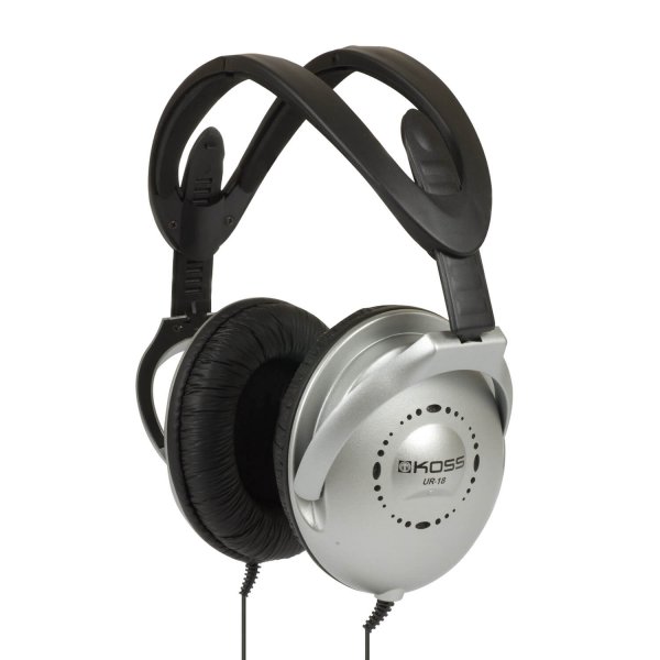 Koss Hovedtelefoner UR18 Over Ear Sølv
