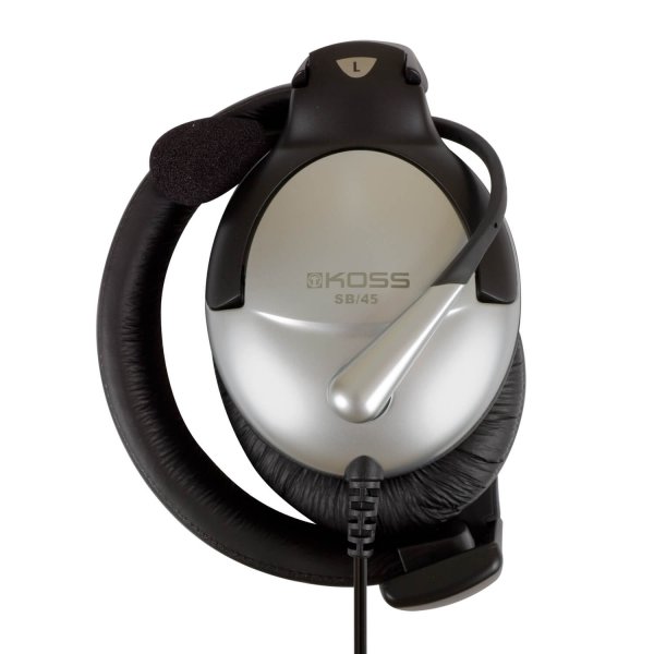 Koss Headset SB45 USB On-Ear Sølv/Sort