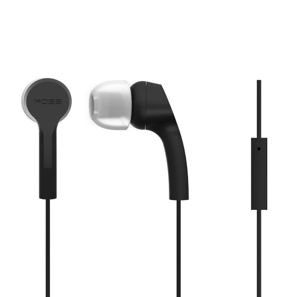 Koss Høretelefoner KEB9i In Ear Mic Sort