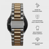 Burga Samsung Galaxy Watch 22mm Rem Metal Sølv Guld