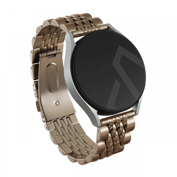 Burga Samsung Galaxy Watch 22 mm urrem metal guld