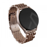 Burga Samsung Galaxy Watch 20mm Armbånd Metal Rosaguld