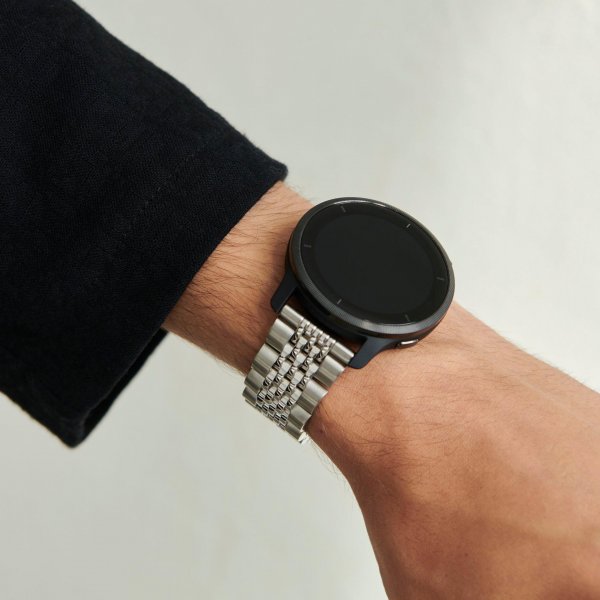 Burga Samsung Galaxy Watch 20mm Rem Metal Silver