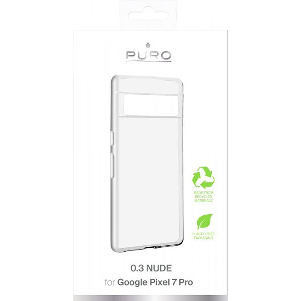 Puro Google Pixel 7 Pro Cover Nude Transparent