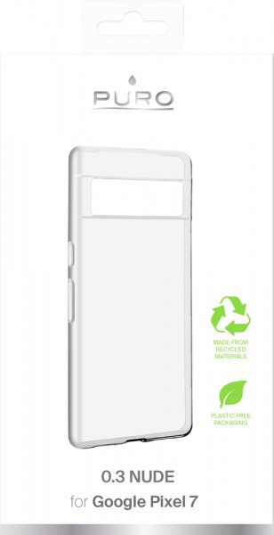 Puro Google Pixel 7 Cover Nude Transparent
