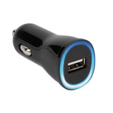 Vivanco Billader 1xUSB-A 2.1A 12/24V Sort
