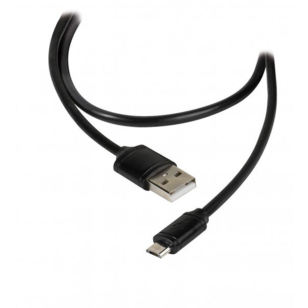 Vivanco Kabel Micro-USB Opladnings-/Synkroniseringskabel 2m Sort