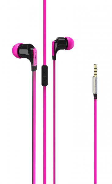 Vivanco Kablede Høretelefoner Talk 4 3.5mm Rosa