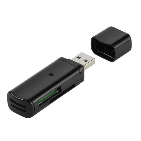 Vivanco USB 2.0 Hukommelseskortlæser Sort