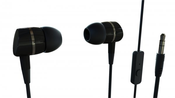 Vivanco SmartSound In-Ear Hovedtelefoner Plugin Headset 3.5mm Sort