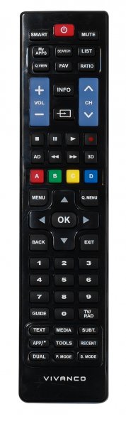 Vivanco Erstatningsfjernbetjening LG TV