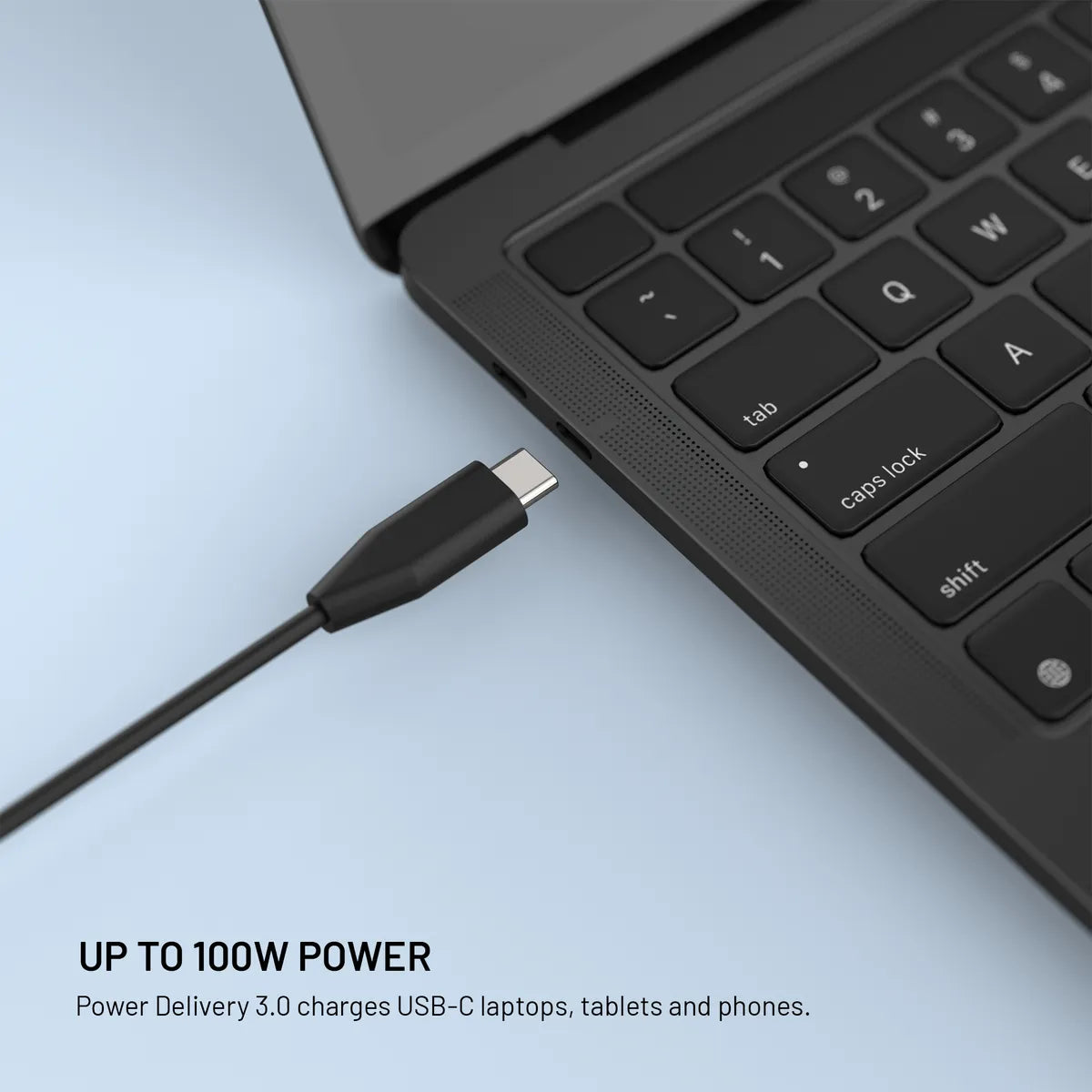 Fixed Computeroplader Power Adapter 100W USB-C 3m